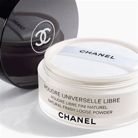 natural finish loose powder Chanel